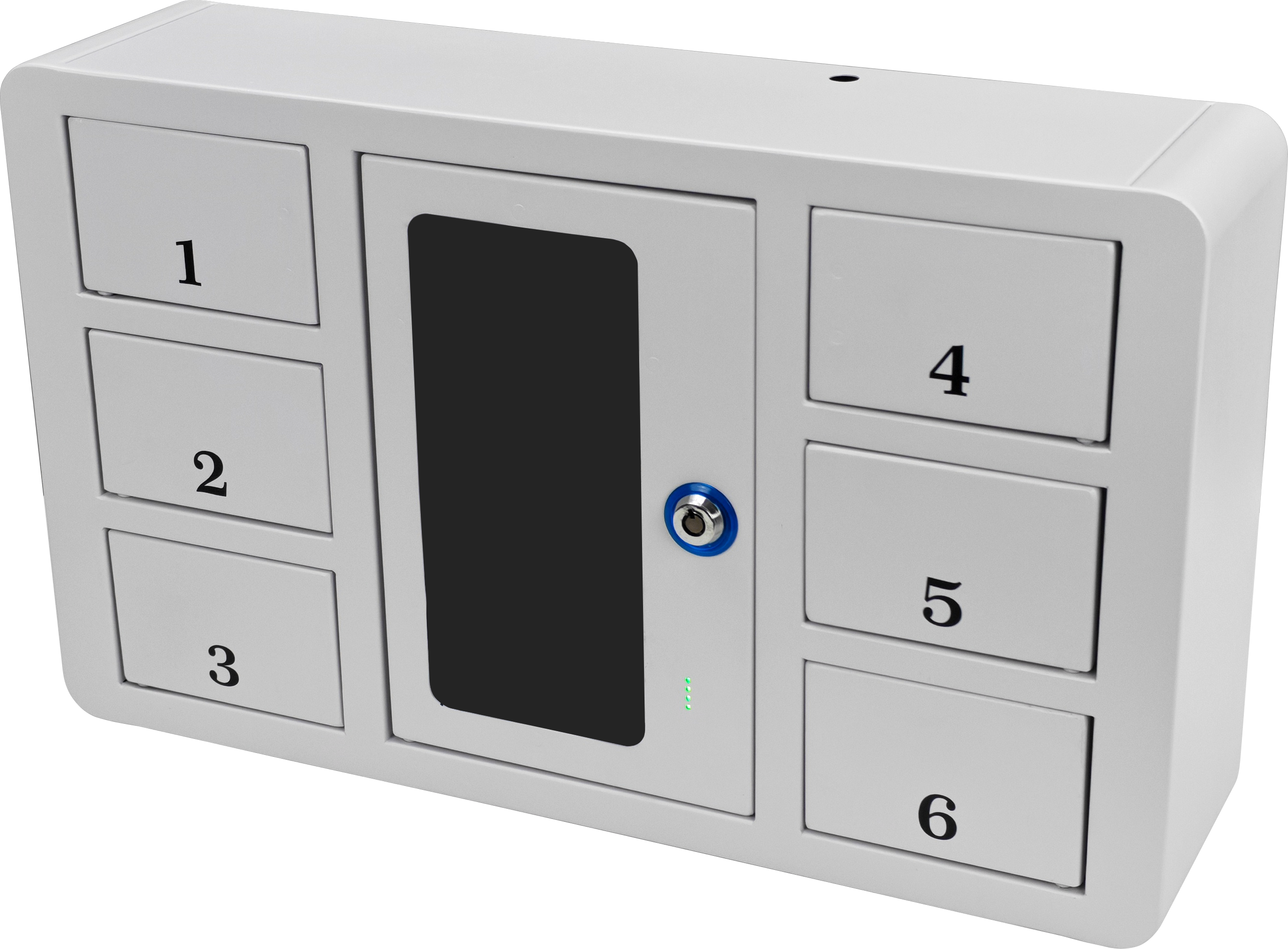 One-key-one-door key locker with numbered doors